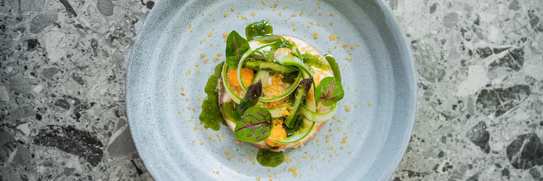 A plate of food served by Delaware North at the MCG