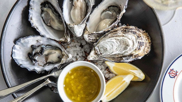 Oysters served in the Committee Room by Grossi Oysters served in the Committee Room by Grossi